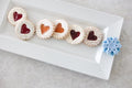 Nora Fleming Bread Tray Stripes