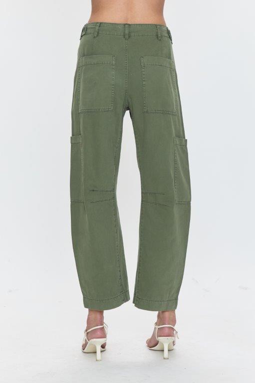 SABRINA CURVED UTILITY PANTS