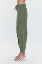 SABRINA CURVED UTILITY PANTS