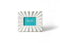Coton Colors Signature White Ruffle Rectangle Frame