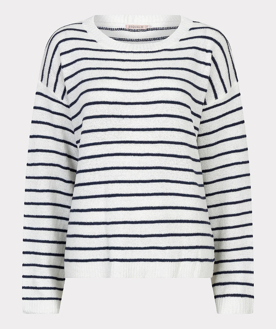 Sweater Striped Slub