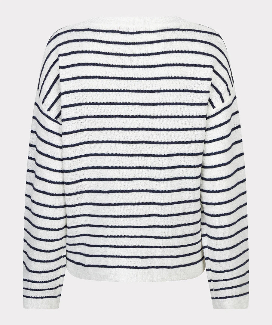 Sweater Striped Slub