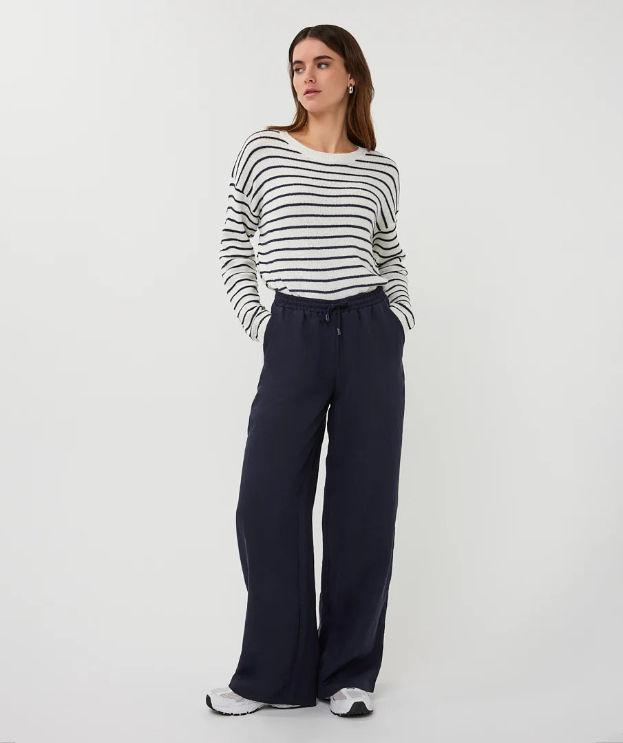 Sweater Striped Slub
