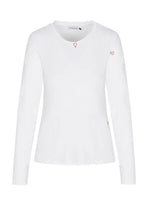 Heart Embroidered Cotton Shirt
