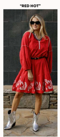 Tela Red Hot Dress