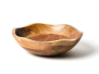 Fundamental Wood 9in Ruffle Bowl