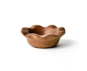 Fundamental Wood Ruffle Dipping Bowl