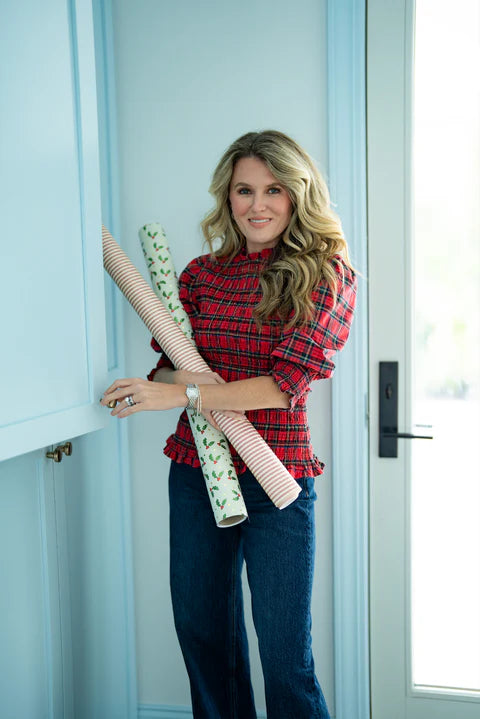 Puff Sleeve Smocked Top