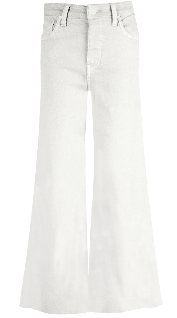 MEG HIGH RISE FAB AB WIDE LEG RAW HEM