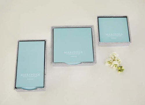 Beaded Cocktail Napkin Box