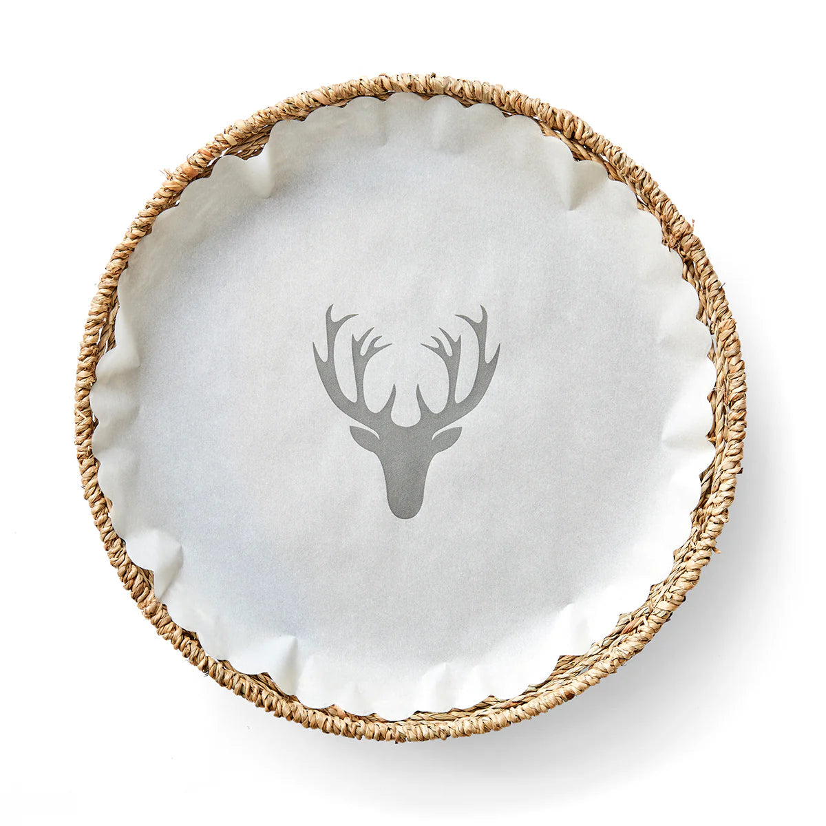 "Oh Deer" flat plate liners