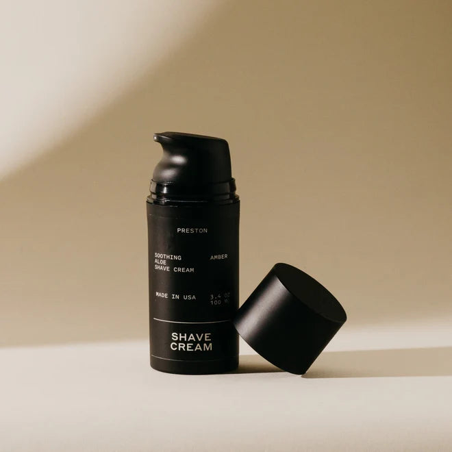 SHAVE CREAM - LEATHER - 3.4 OZ