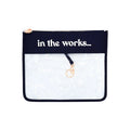 Tiny In The Works Project Bag Navy
