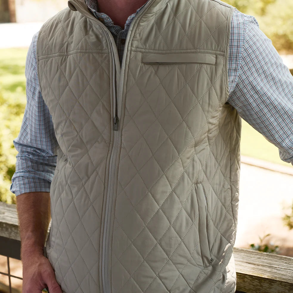 TSG Highland Quilted Vest Iron