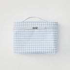Vanity Case - Blue Gingham
