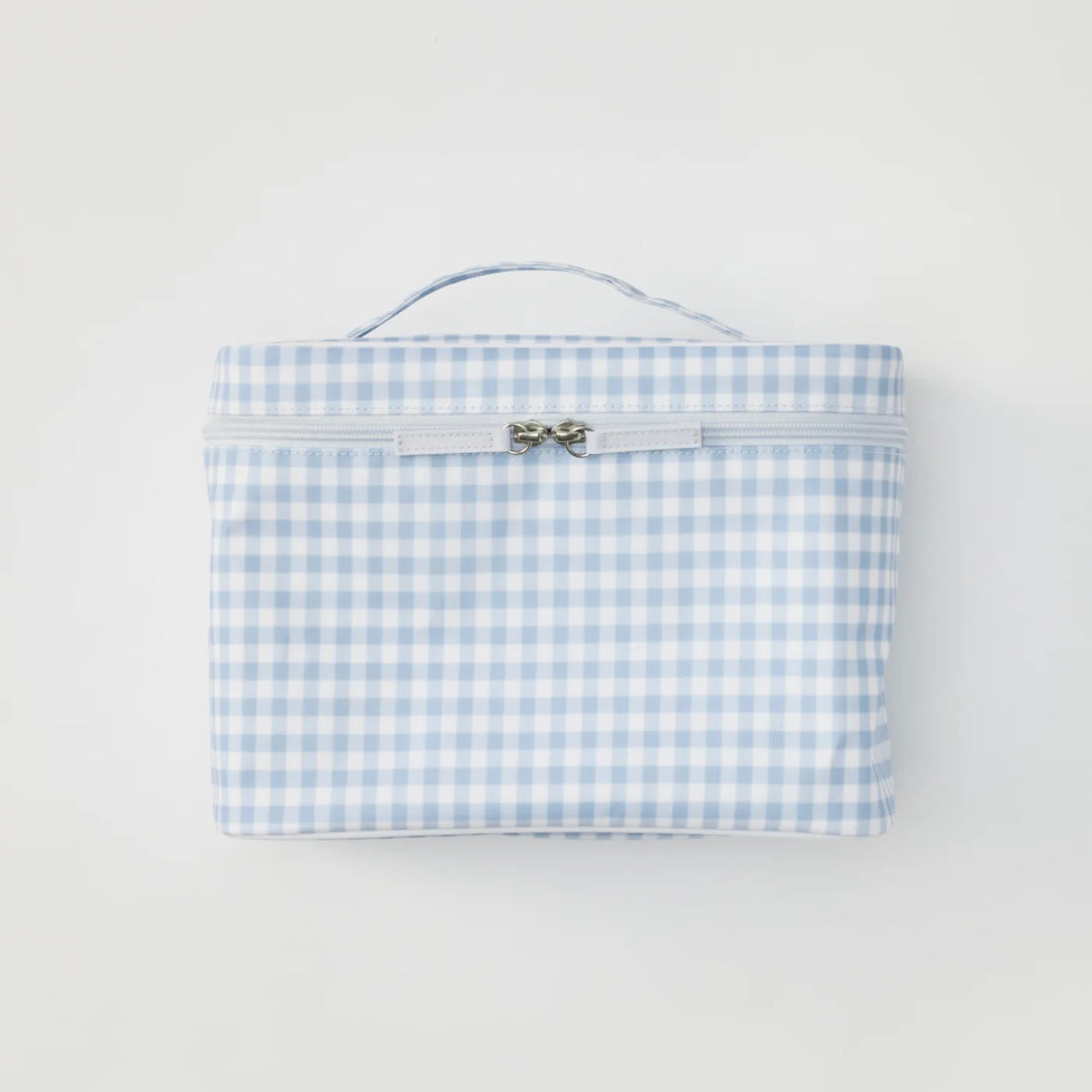 Vanity Case - Blue Gingham