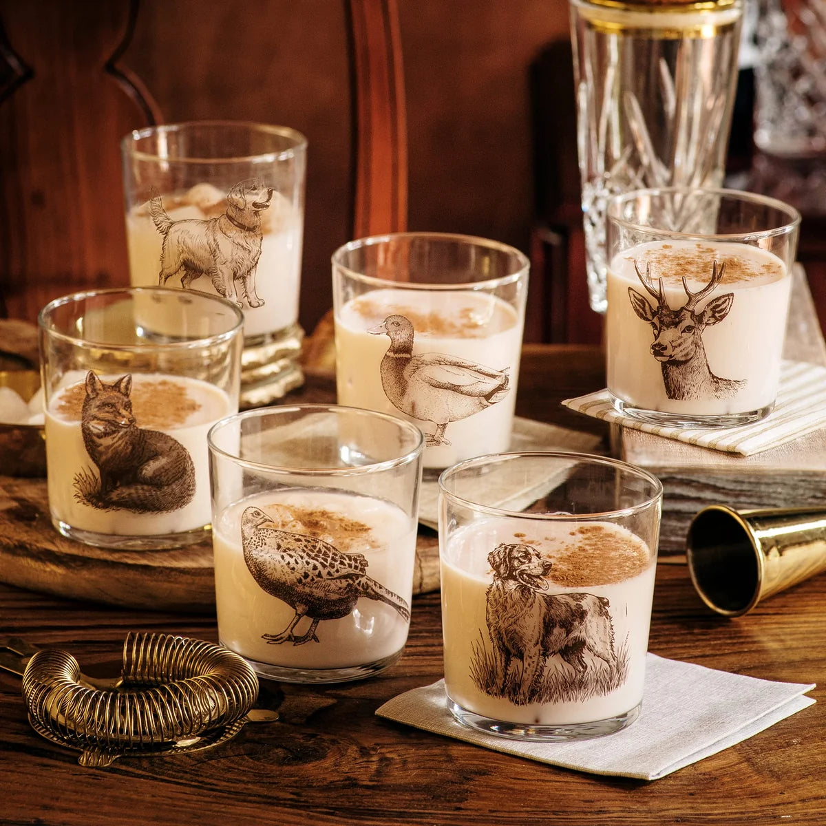 Wildlife Assorted Tumblers - Set Of 6