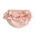 Ruffle Nappy Cover Posy Heart Medium