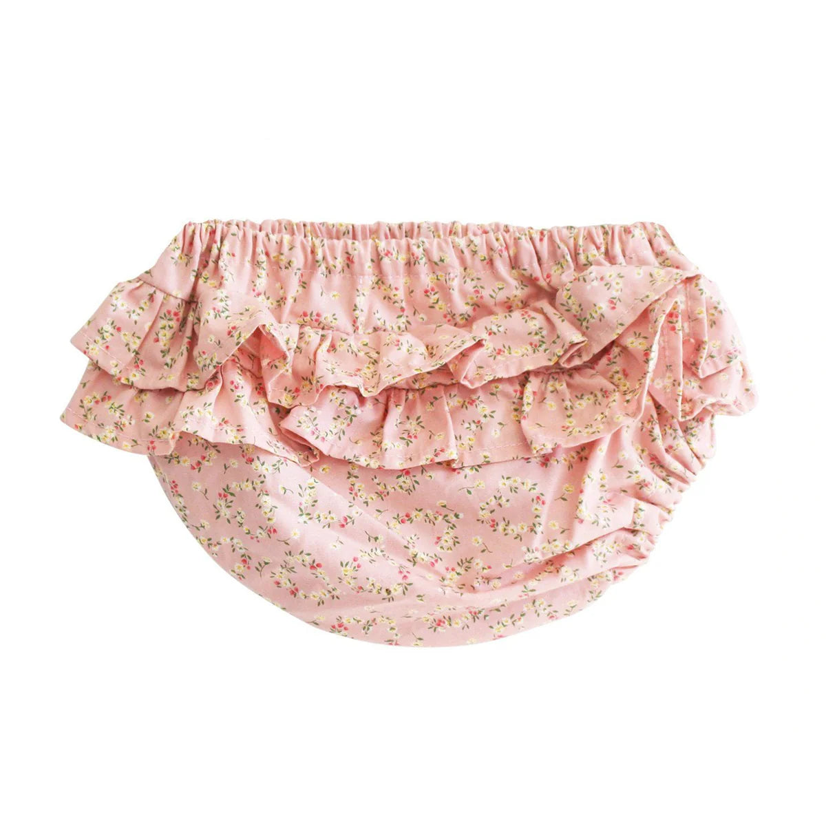Ruffle Nappy Cover Posy Heart Medium