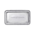 ANYTHING IS POSSIBLE Beaded Statement Tray
