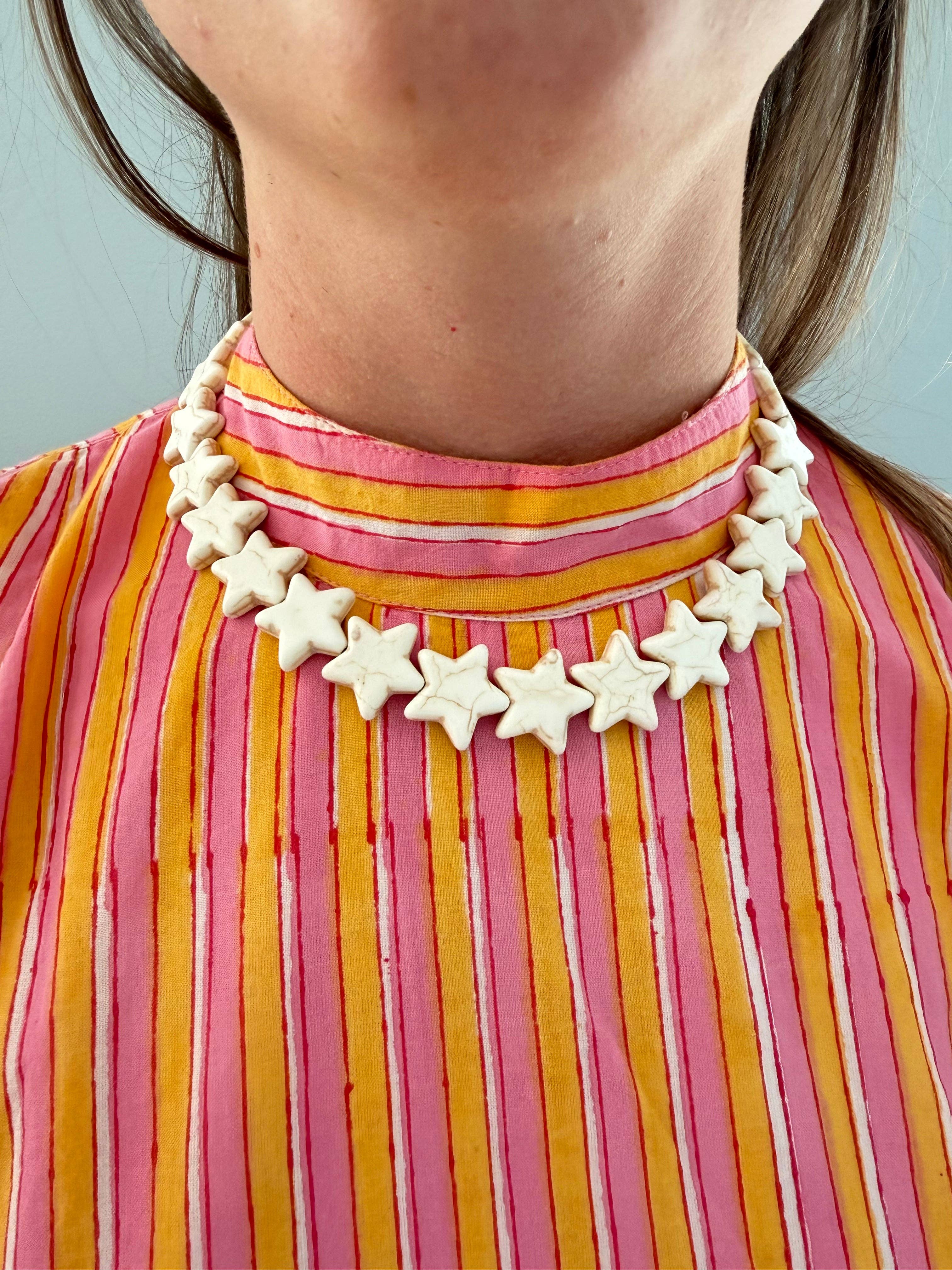 Sea Star Necklace - Large - Coconut