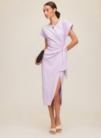 Marisa Side Knot Midi Dress