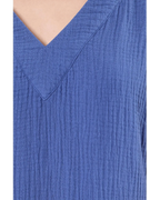Chambray Gauze Dress
