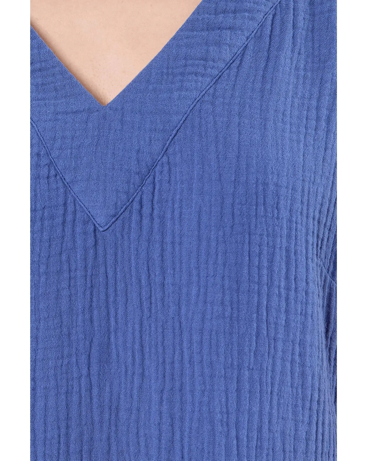 Chambray Gauze Dress