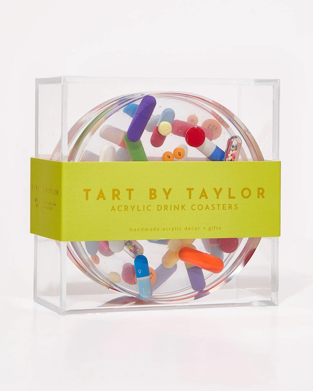 Classic Pill Coaster - Boxed Set of Four