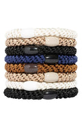Grab & Go Ponytail Holders - Set of  Eight