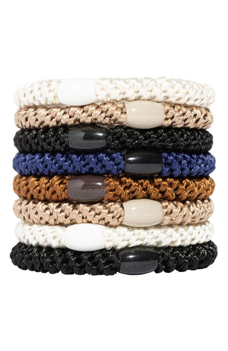 Grab & Go Ponytail Holders - Set of  Eight