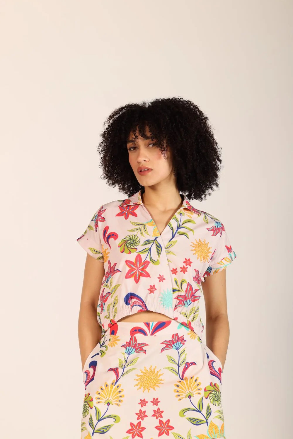 Zia Shirt Coral Island