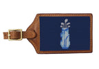 Needlepoint Luggage Tag