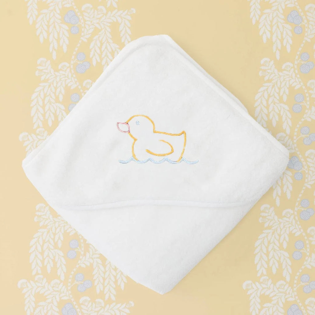 Baby Hooded Towel Duck