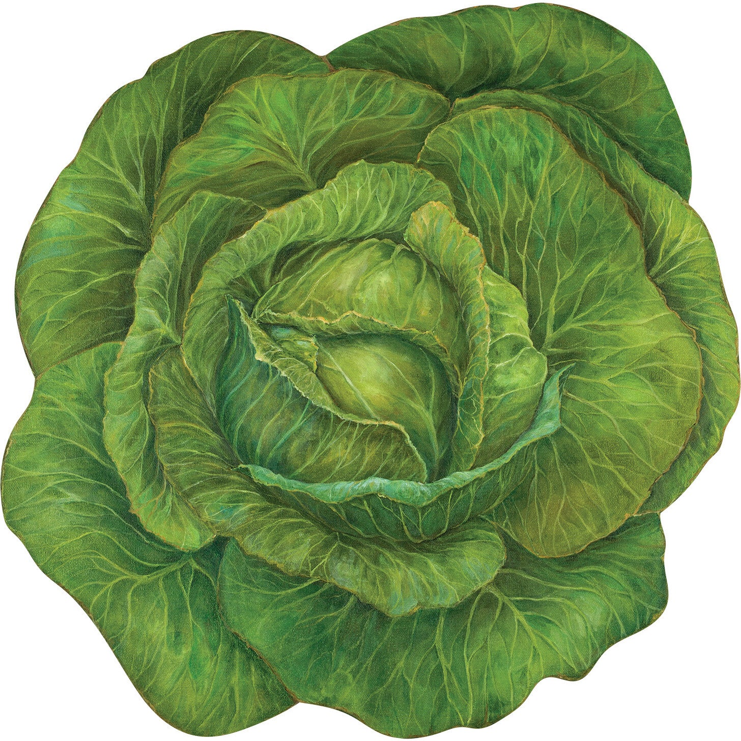Die Cut Cabbage Placement - 12