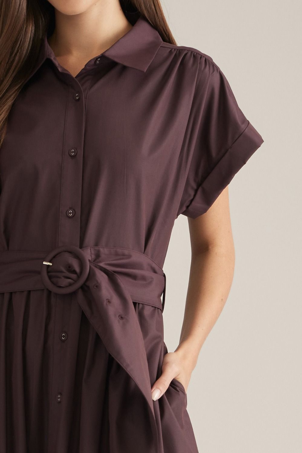 Chocolate Midi Dres