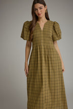 Olive SS Midi Dress