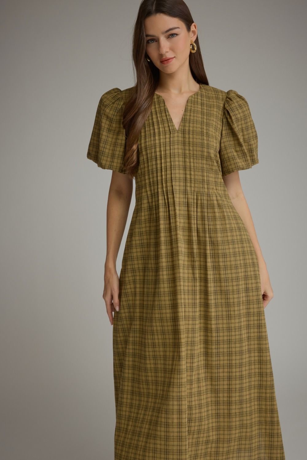 Olive SS Midi Dress