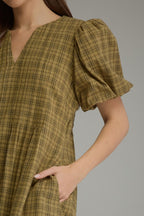 Olive SS Midi Dress