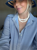 Sea Star Necklace - Large - Coconut