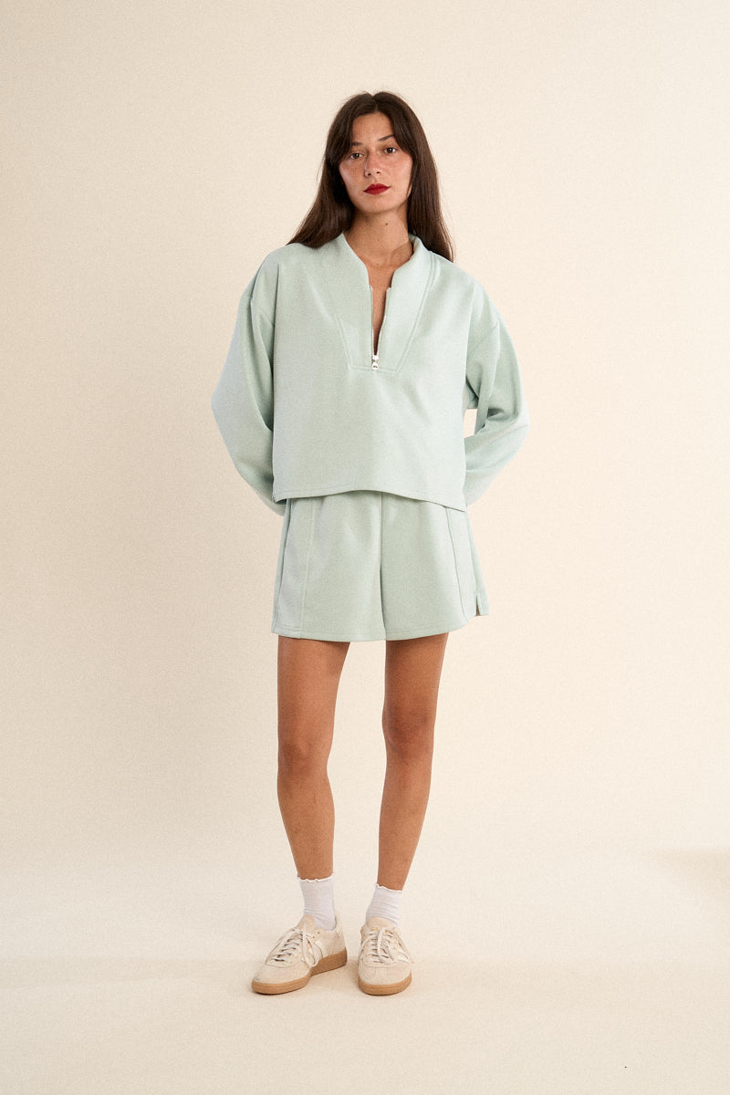 LADIES KNITTED SWEAT