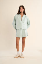 LADIES KNITTED SWEAT