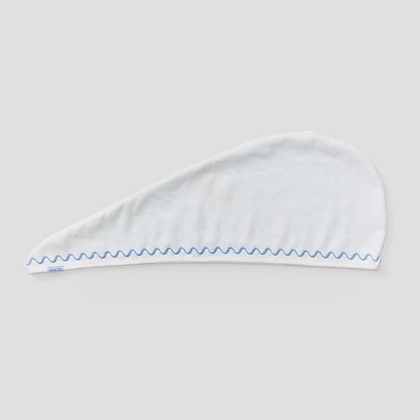 Hair Towel French Blue Wave