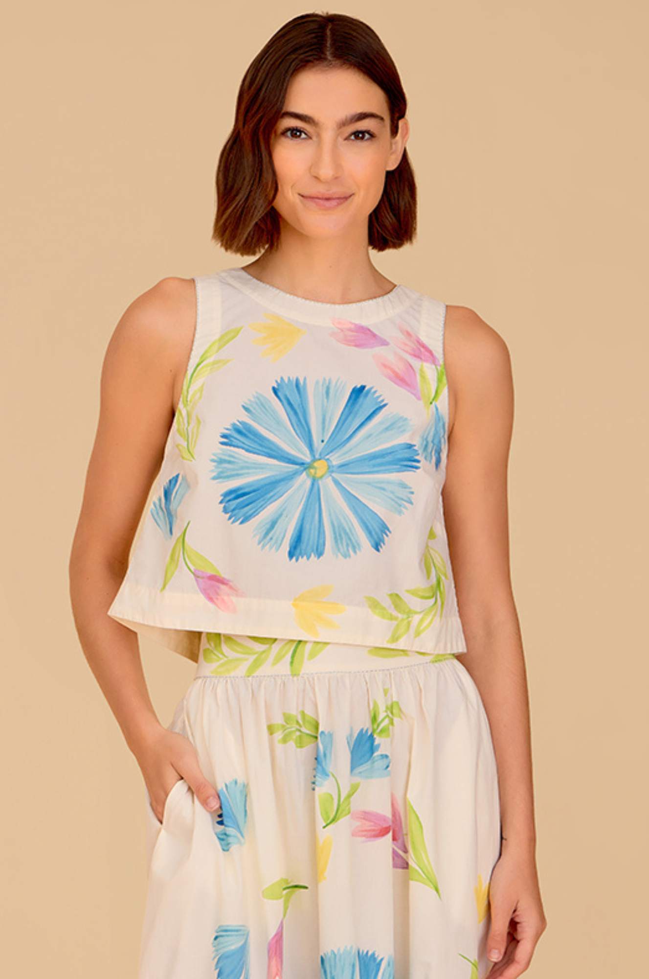 Dani Top, Flora Painted
