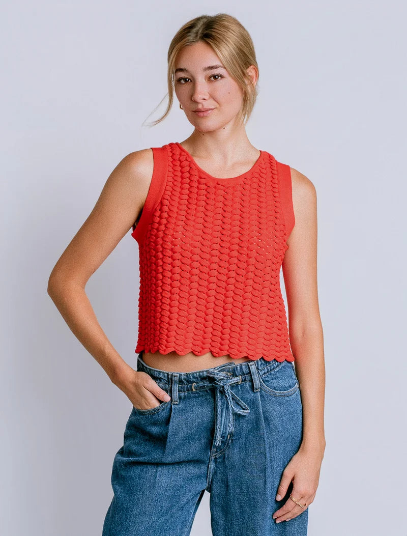 Gemelli Tank Red