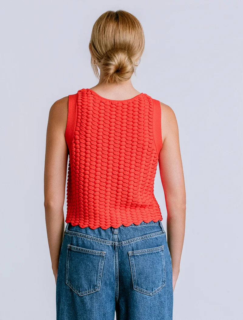 Gemelli Tank Red