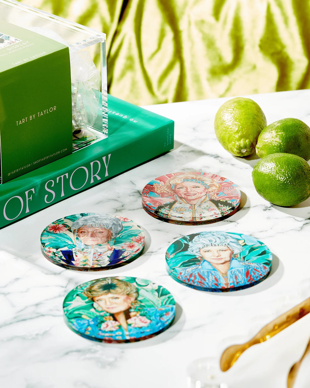 Golden Gals Coasters