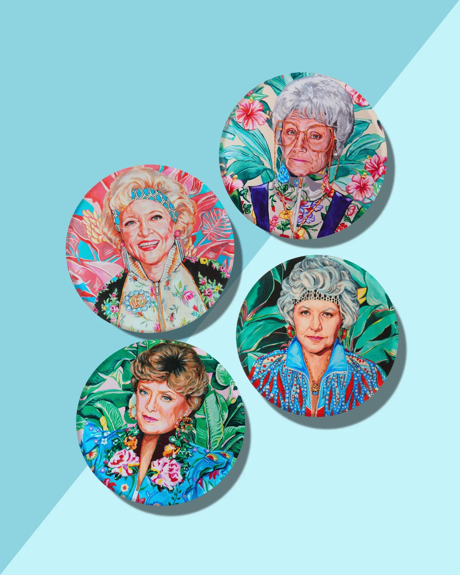 Golden Gals Coasters