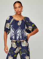 Kasey Peasant Top