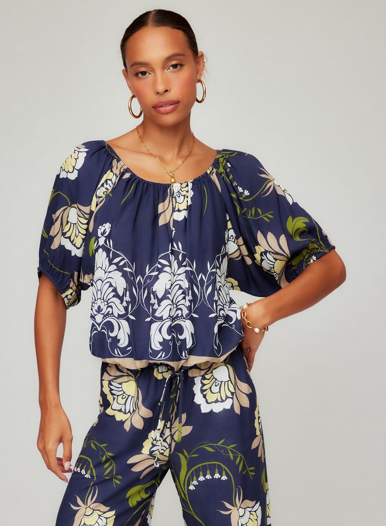 Kasey Peasant Top